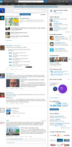 LinkedIn Homepage 5-15-14