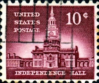 Independence Hall Stamp - compressed